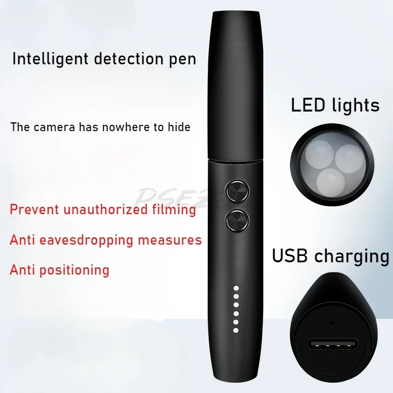 Anti Spy Hotel Camera Detector Small Tool Anti Eavesdropping Search Monitoring Detection GPS Signal Scanner