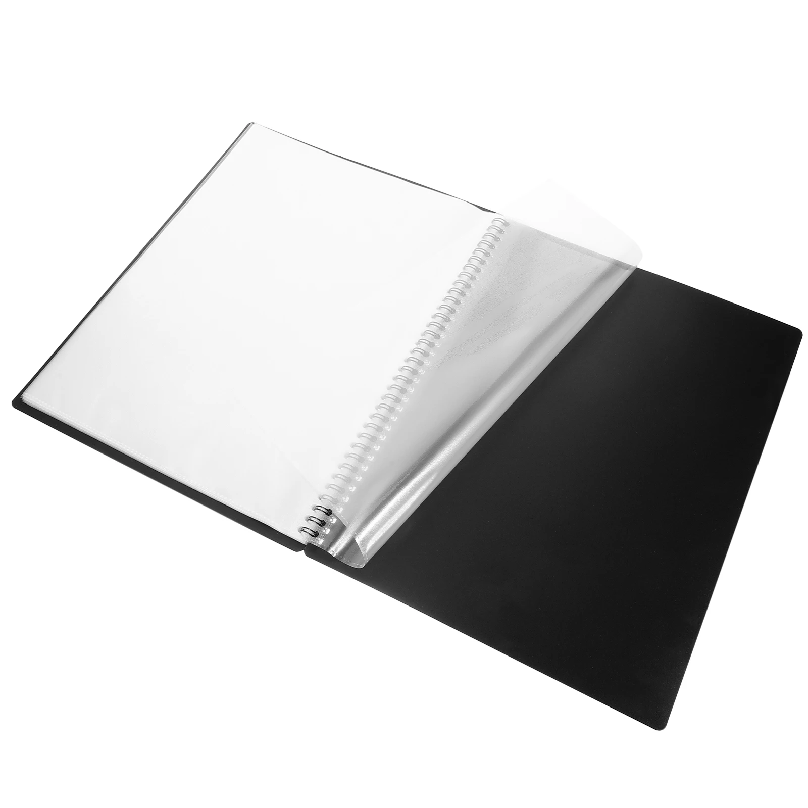 

Premium Music 120 Pages Sheet Organizer For Piano Band Flip Binder With Plastic Sleeves Black Flat Holder For Concert Festival