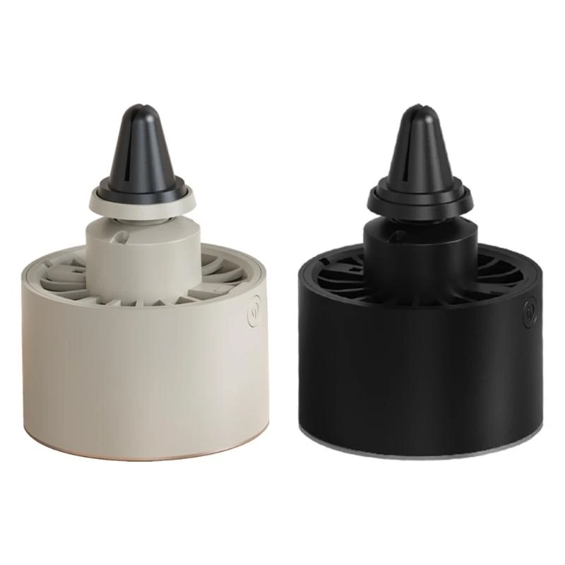Người bán hàng bán chạy nhất USB Car Quạt làm mát 3Speed ​​xe xe có tính năng ánh sáng ban đêm