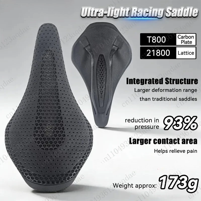 

printed seat cushion mountain road bicycle anti-butt pain breathable comfortable saddle