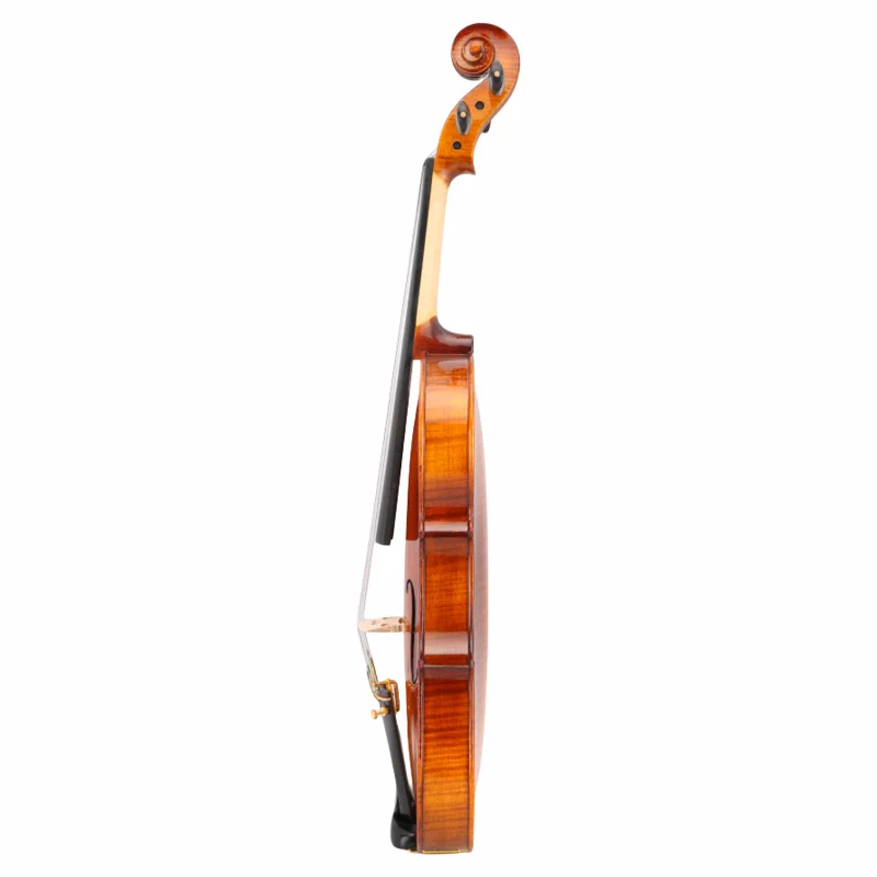 Pure handmade high violin instrument advanced spruce maple violin 4/4 -1/8( V106 )