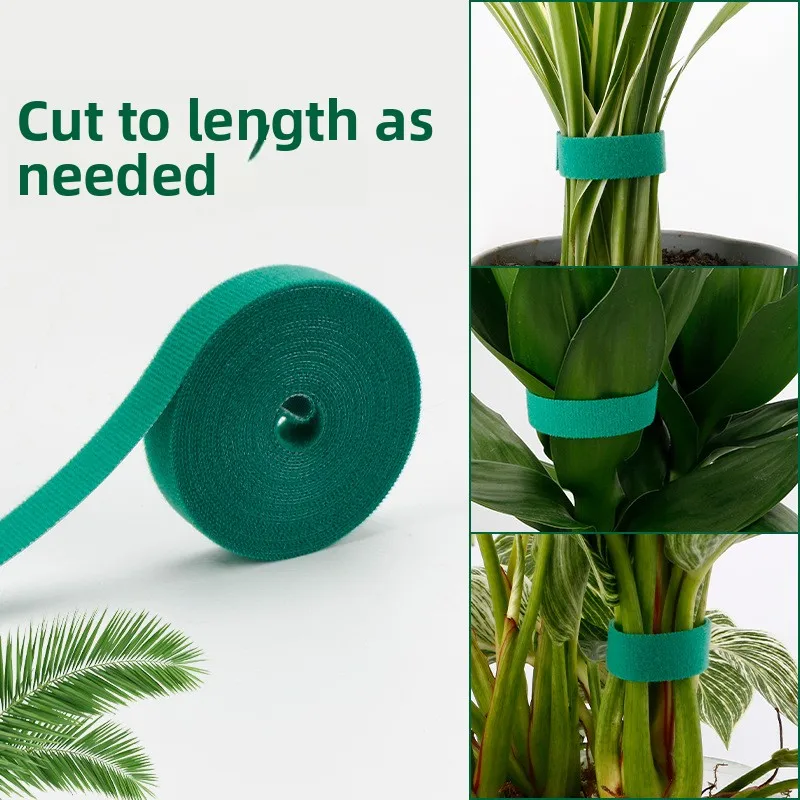Gardening Bundling  Plants Vines Flowers Self-Adhesive Bandages Plants Velcro Cable Ties Climbing Vines Thickened Branches Fixed