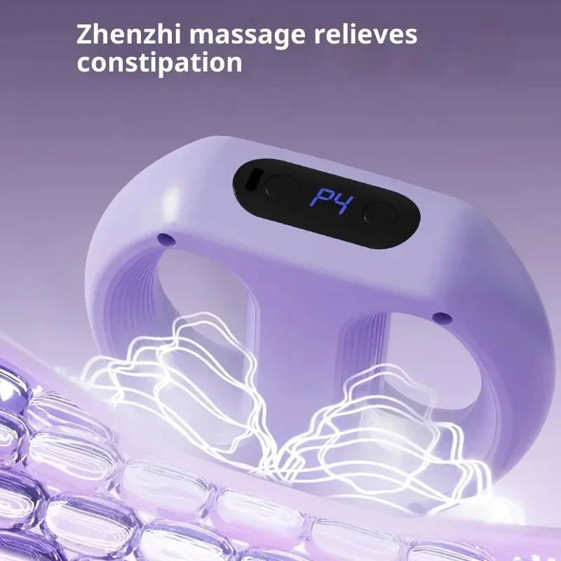Multifunctional Massage Ring, Mini Fascia Massager for Neck, Waist and Back, Ideal Fitness Muscle Relax Tool