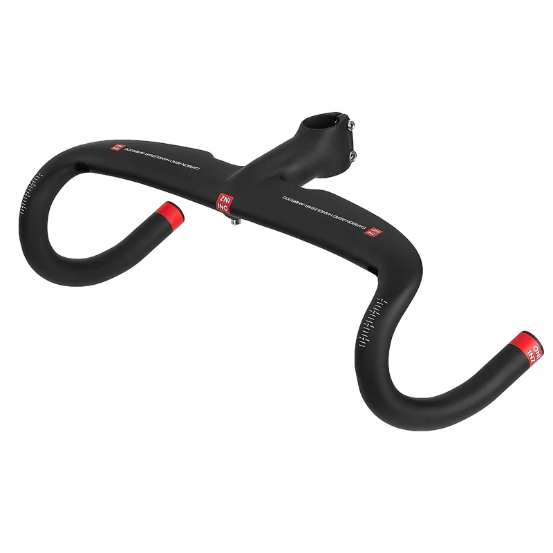 Guidon de vélo,Guidon de gravier de carbone grande barre de fusée guidon de vélo de route