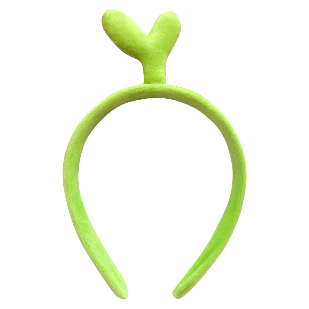 

Head Band Green Bean Sprout Headband Valentines Bopper Headgear Sprouts Hair Accessories Wedding Party Headwear Women's