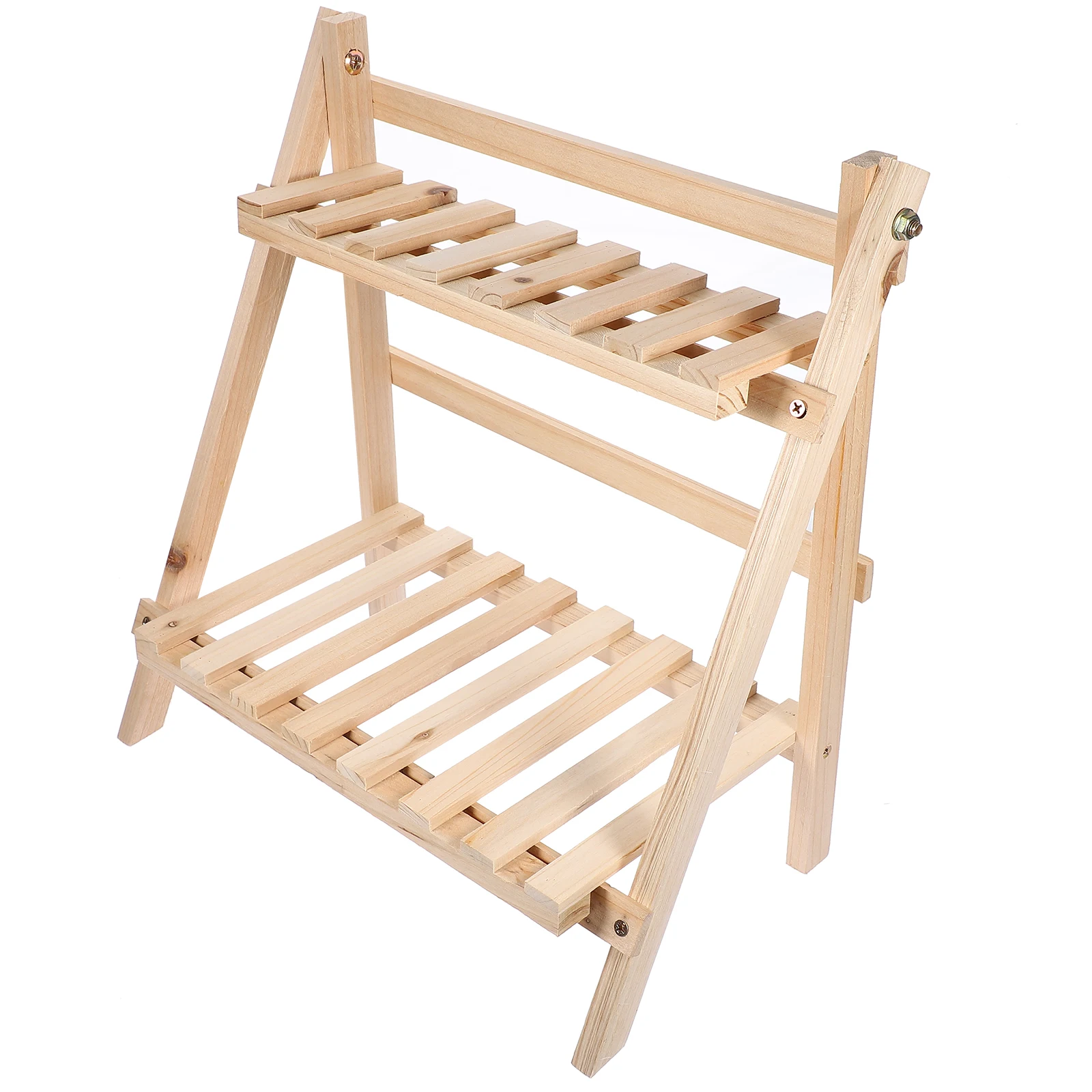 Деревянная подставка для растений, держатель для цветочного горшка, трапециевидная стойка для хранения, домашний балкон, витрина, горшечные растения, книги, бытовая стойка для цветочного горшка