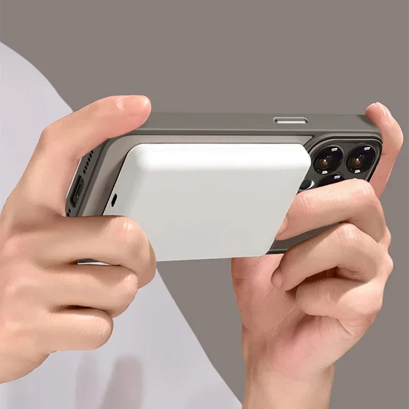 Magnetic Wireless Charge Translucent Matte Case For iPhone 15 14 13 12 Pro Max Plus Magsafe Full Lens Protector Hard Back Cover