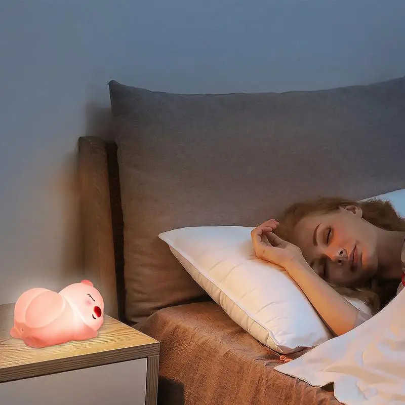 

Tap Night Light Bedside Nightstand Lights Bedroom Light Touch Control Led Night Light Adorable Led Animal Lights For Bedroom Tap