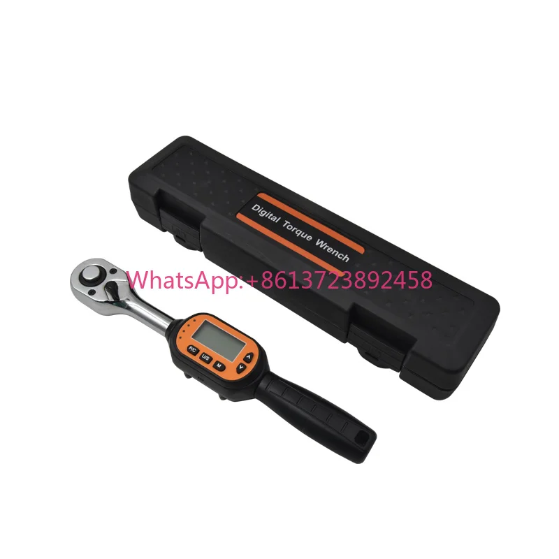 

High-Precision 100Nm Electronic Digital Display Torque Wrench Adjustable Open-End Auto Repair Tool for Air Conditioning Metric