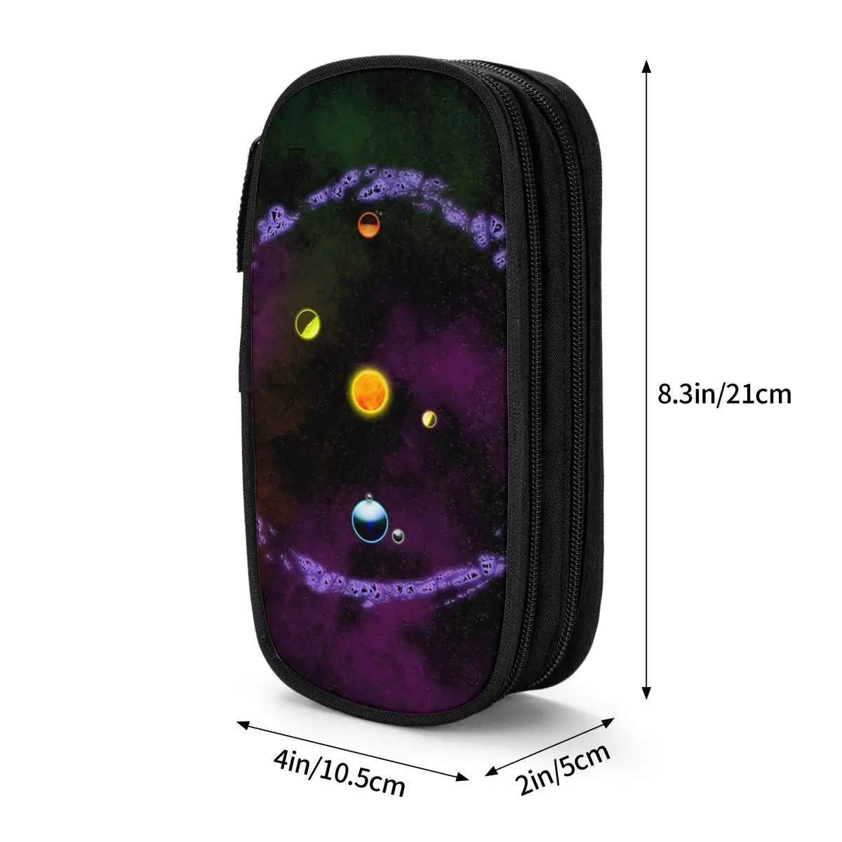 Solar System Pencil Case for Boy Girl School Pen Box Pencil Bag Stationery Supplies Pen Holder Bag
