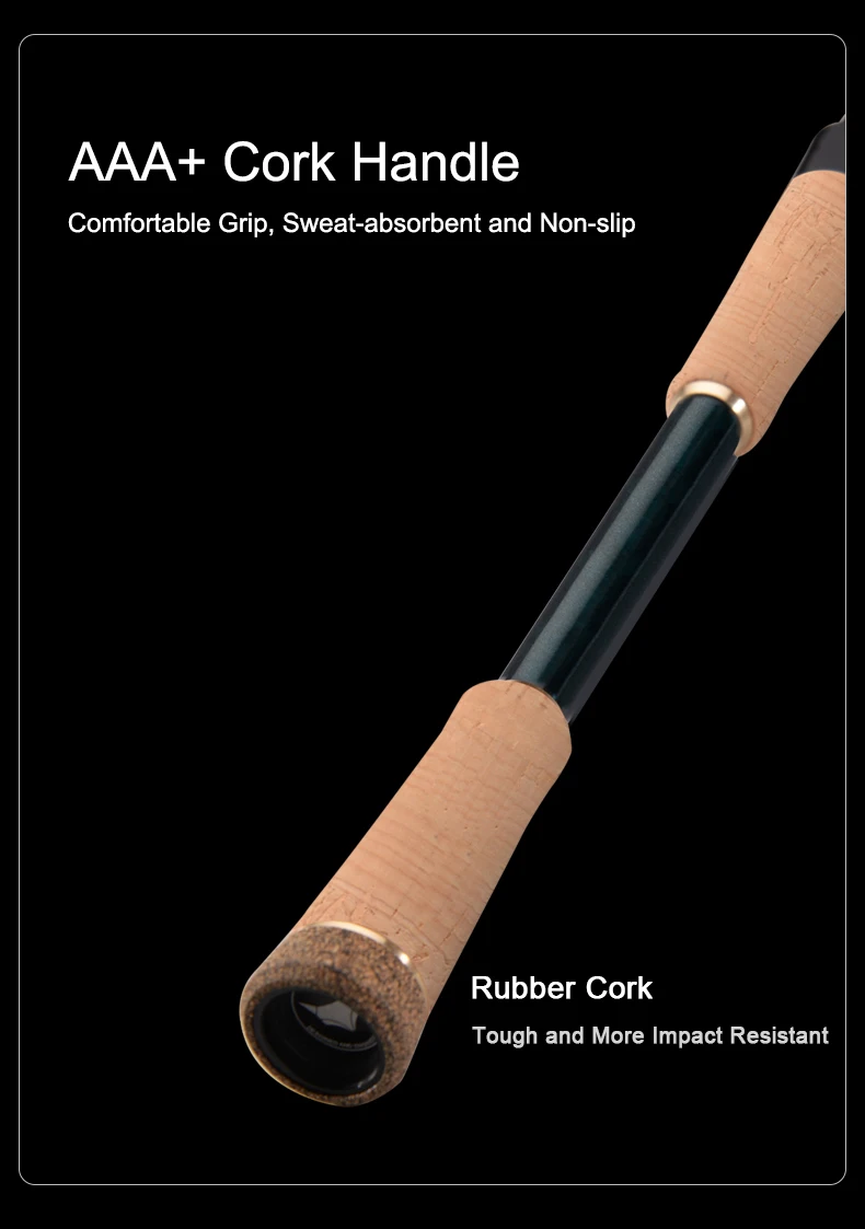 PURELURE DANCE S822H ML H Spinnrute für Bass High Carbon Long Throwing Angelrute im FUJI-Zubehör, Plus Spinnrolle – Detail 15