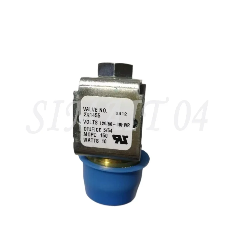 

006109 Solenoid Valve Compatible with KIP INC 2X1455 Coil Model 2W13U-A034-01 for Office Equipment & Supplies