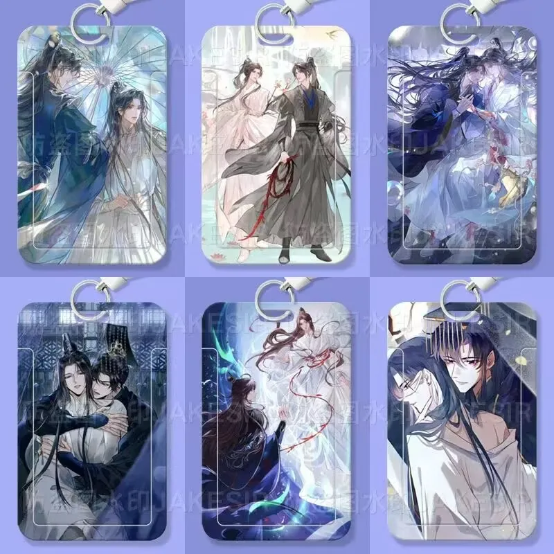 

Эрха и его белый кошачий мастер, держатель студенческой карты Mo Ran Chu Wanning, держатель для карточек первой необходимости, удостоверение личности держателя автобуса, кампус контроля доступа