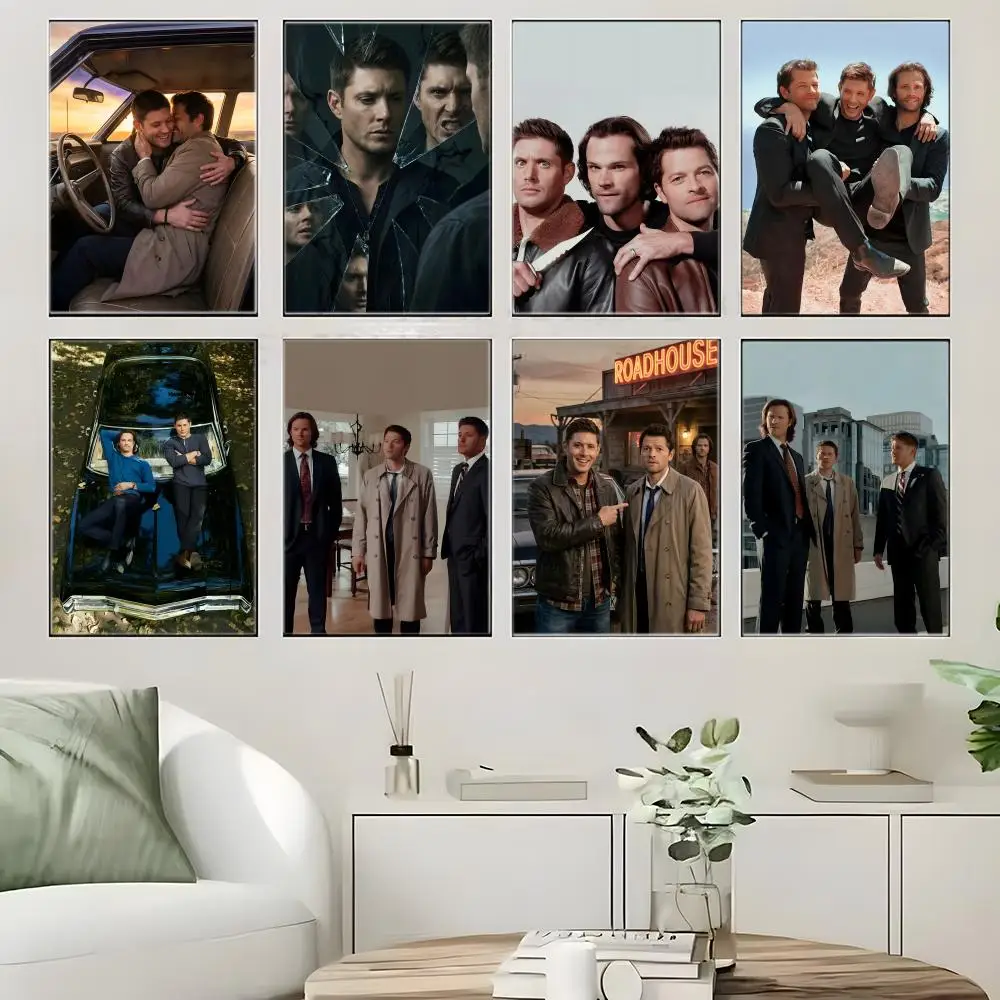 Urban Horror S-Supernatural Poster  Self-adhesive Art Waterproof Paper Sticker Coffee House Bar Room Wall Decor