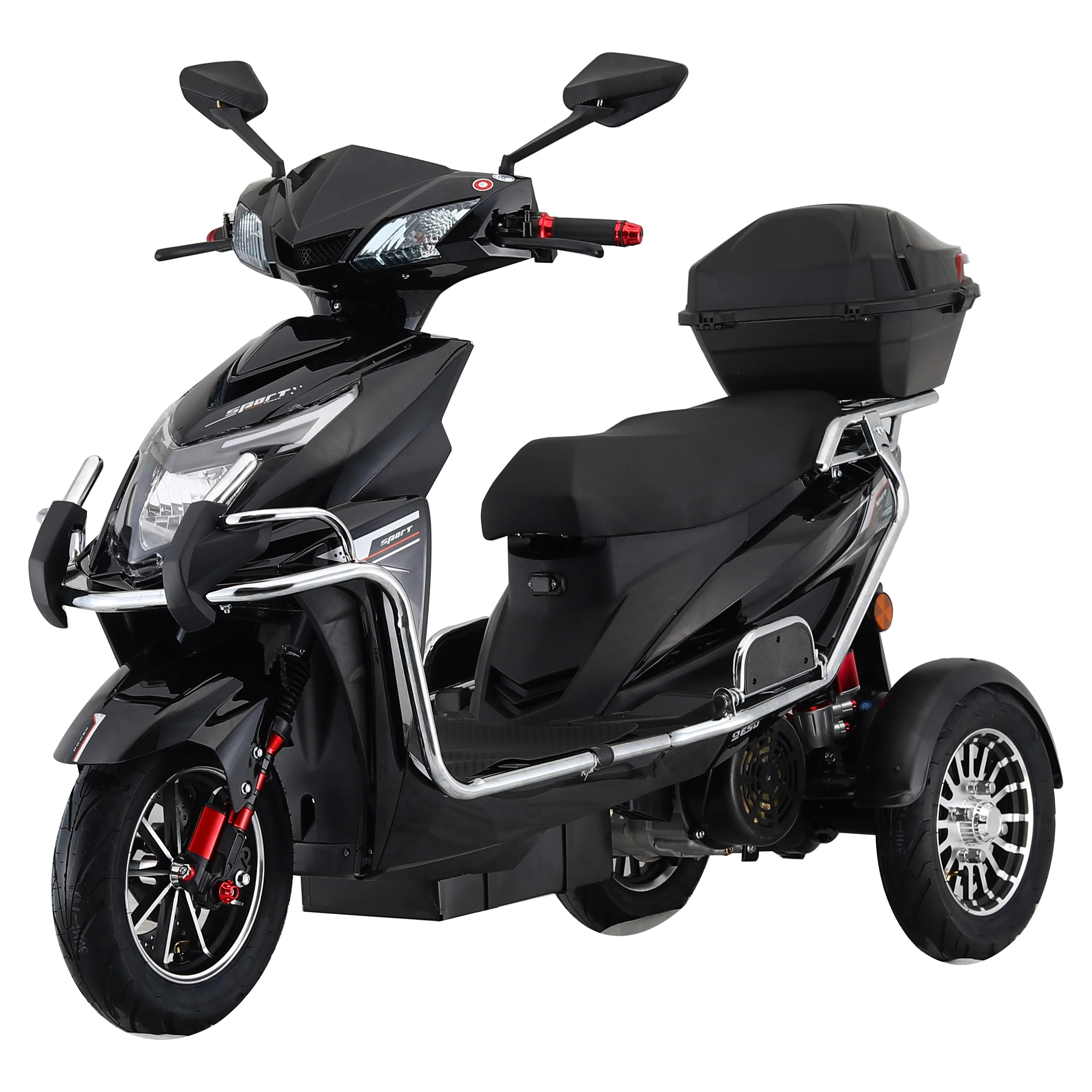 New Model Custom  Electric 150cc Range Extender Electric Tricycle for Extra Long Range
