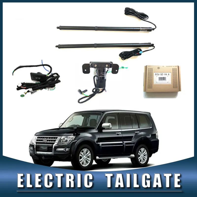 

For Mitsubishi Pajero 2020 Electr Edition Electric Tailgate Modification Tail Box Intelligent Auto Auto Accessories