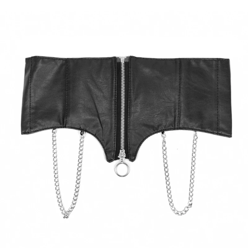 

Women's Body Shaping Corset Elegant Waist Cincher Wide Leather Belt Streetwear Dress Decorative Waistband for Party Daily Wear
