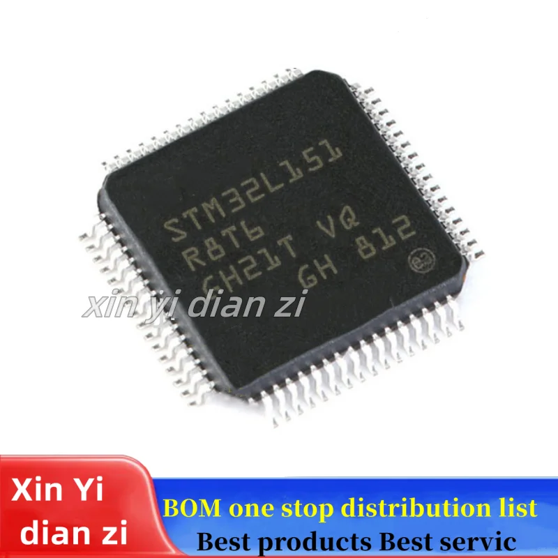 1pcs/lot STM32L151R8T6 STM32L151 QFP ic chips in stock