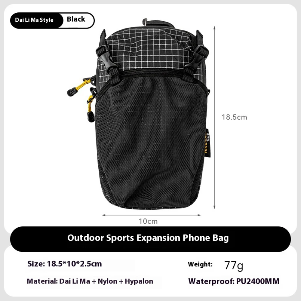 Phone Holder Waterproof Water Bottle Holder Bag Large Capacity Phone Carry Bag Multi-Function for Outdoor Sports