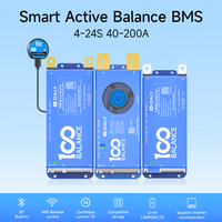 Daly BMS Smart Active Balance BMS WiFi 4S 12V 8S 24V 16S 48V 40A 100A 150A 200A for Lifepo4 Batteries 485 DEYE Inverter Scooter