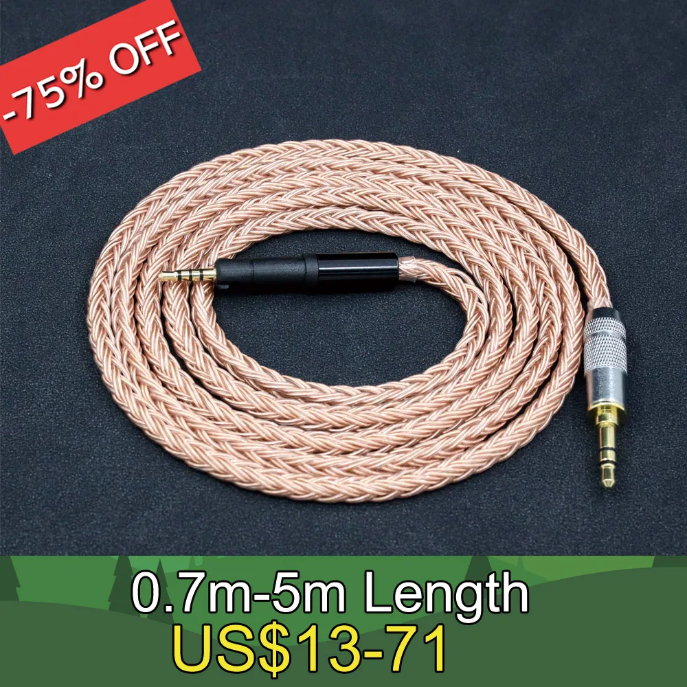 16 Core 99% 7N OCC Earphone Cable For Sennheiser HD599 HD569 HD 560S HD559 hd560s LN008452