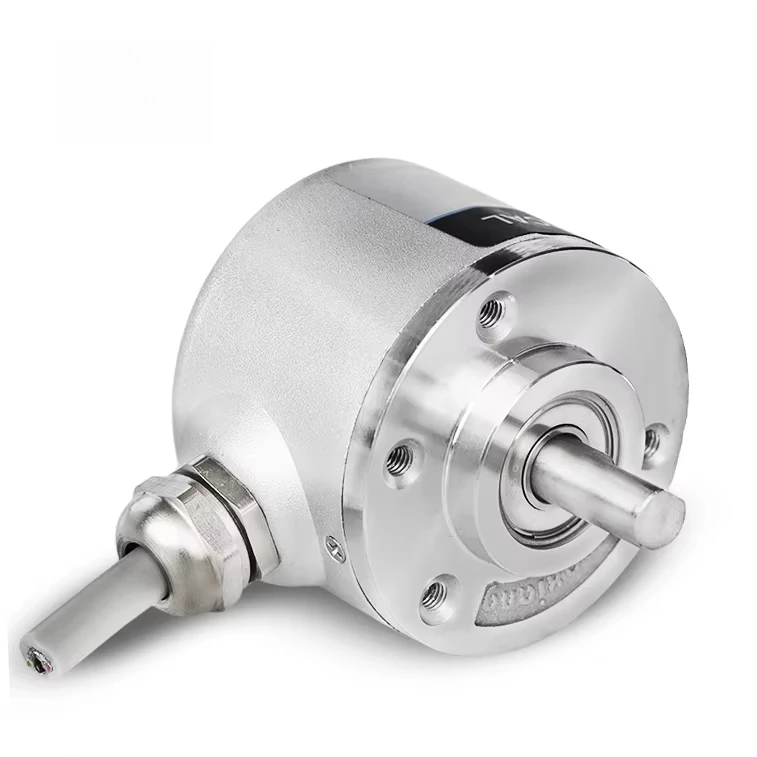 

Инкрементальный оптический энкодер S38 с полым валом 38 мм, до 65536PPR, IP65, DC5V-30V, для автоматического управления