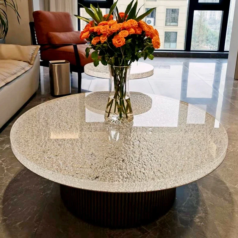 

Crystal Hotel Coffee Table Light Luxury Design Modern Coffee Table Living Room Tavolino Da Salotto Home Furniture