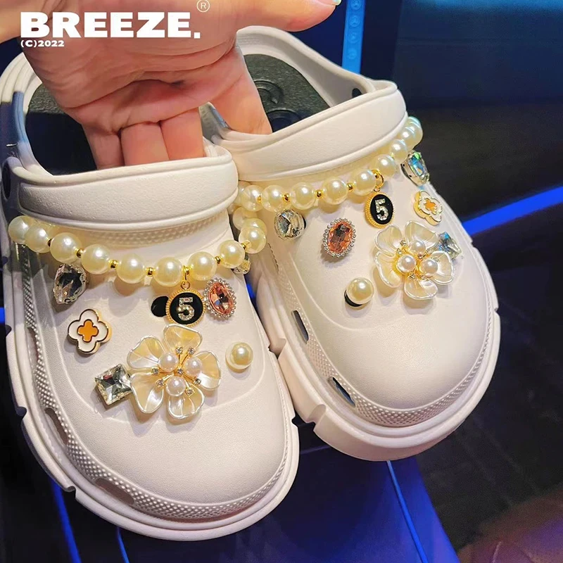 Яркий бриллиантовый Шарм для обуви DIY аксессуары для обуви для сумок Bogg Сланцы Сандалии загородки детские подарки