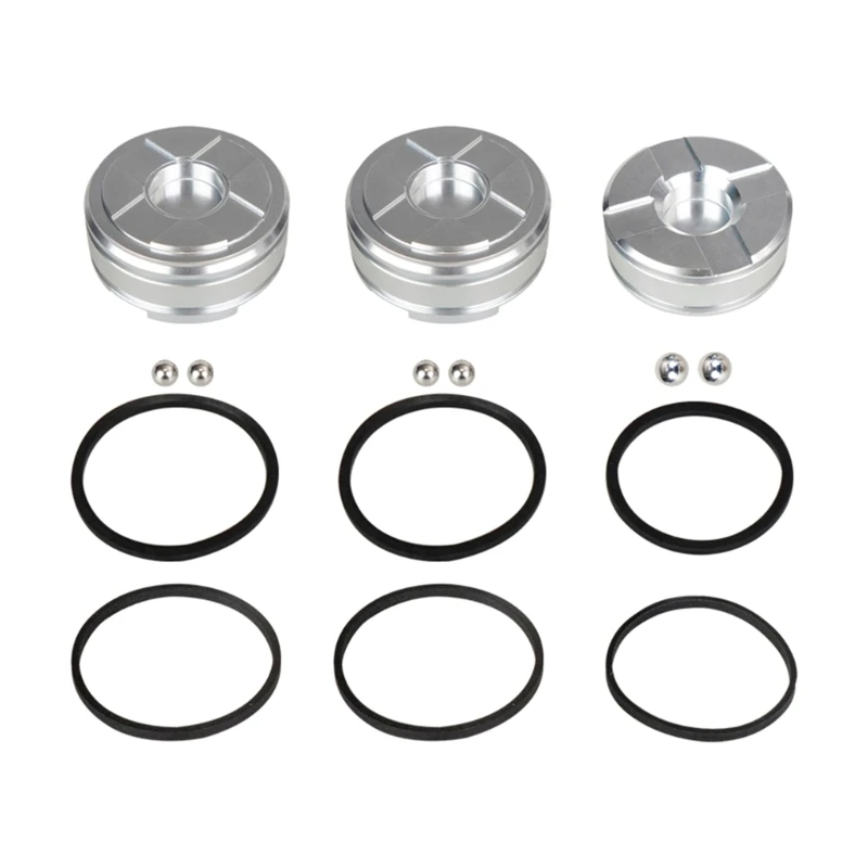 Upgraded Replace Part for 77987-03K 4L60-E 4L65-E 4L70-E Pinless Forward Accumulator Piston set Aluminum-alloy Car Dropshipping