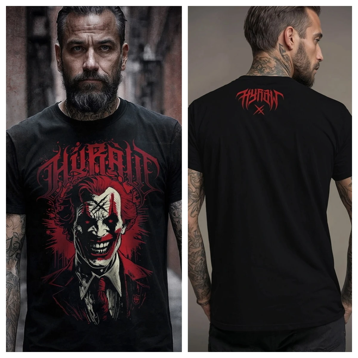 KEEPERS Gothic Dark Art Style Summer Casual T-Shirt Men's and Women's Luxury Brand