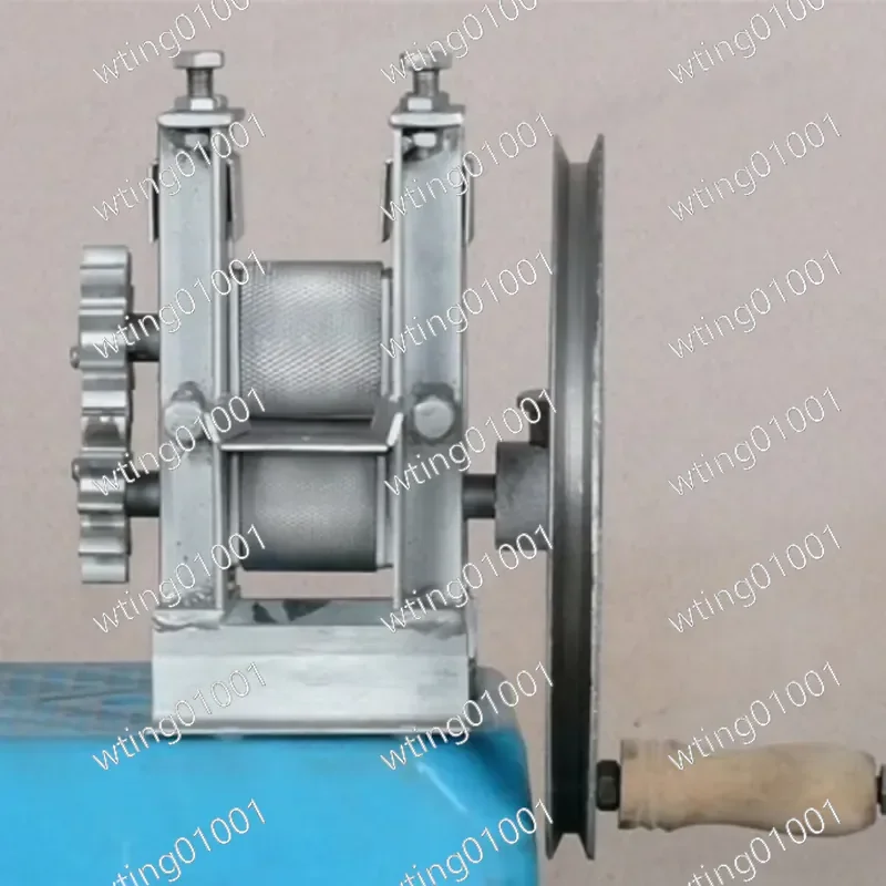 for Small Hand Cranked Bamboo Splitting Machine Portable Manual Bamboo Stripper for DIY Bamboo Crafts Home Use