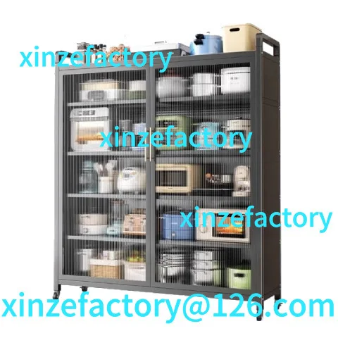 

Customizable Multifunctional Multilayer Household Storage Microwave Storage Rack Bowl Locker