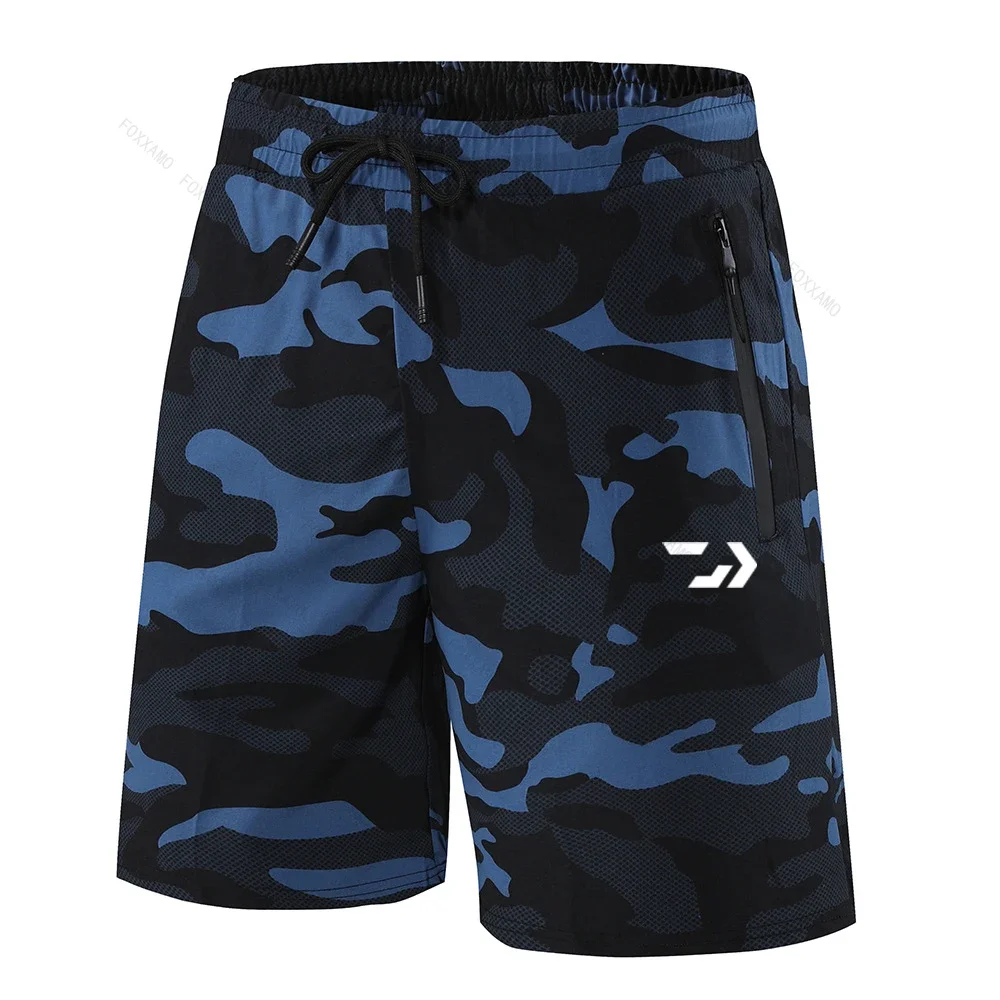 

2024 Summer Fishing Pants Men's Sports Quick Dry Breathable Shorts Outdoor Mountaineering Fitness Running Shorts