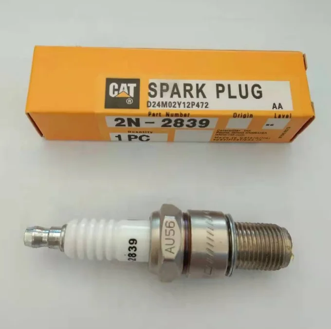 Natural Gas Engine 3306 G3406 Spark Plug 2N-2839 2N2839 Adapter Spark Plugs