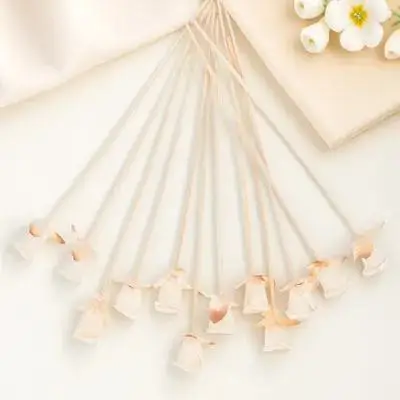 

12pcs Rattan Incense Sticks Aroma Diffuser For Home Decor Essential Oil Volatilization Flower Natural Wooden Fragrance Sticks