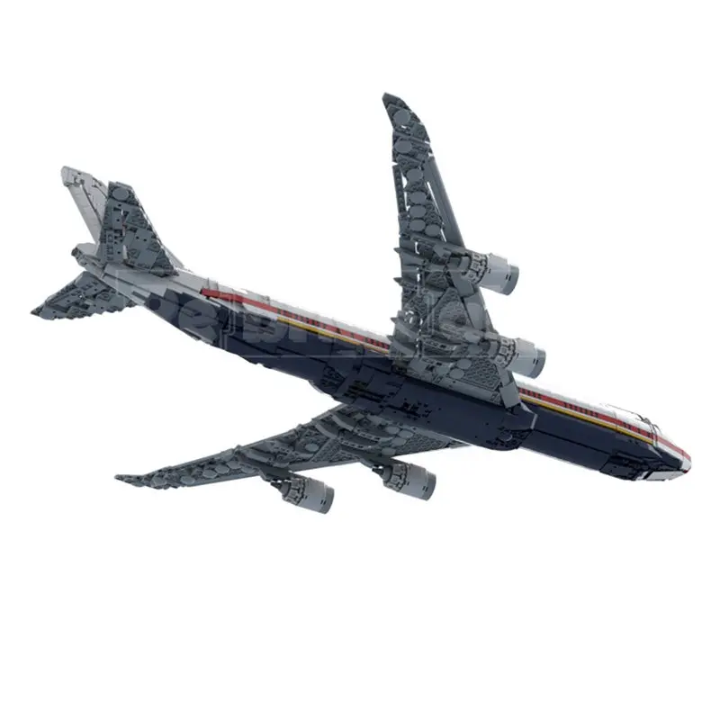 MOC 267018 Neues Air Force One VC 25B Flugzeugmodell Bausteine Kleine Partikel Heimische Bausteine Spielzeug Ausstellungsdekoration Geschenke – Detail 5