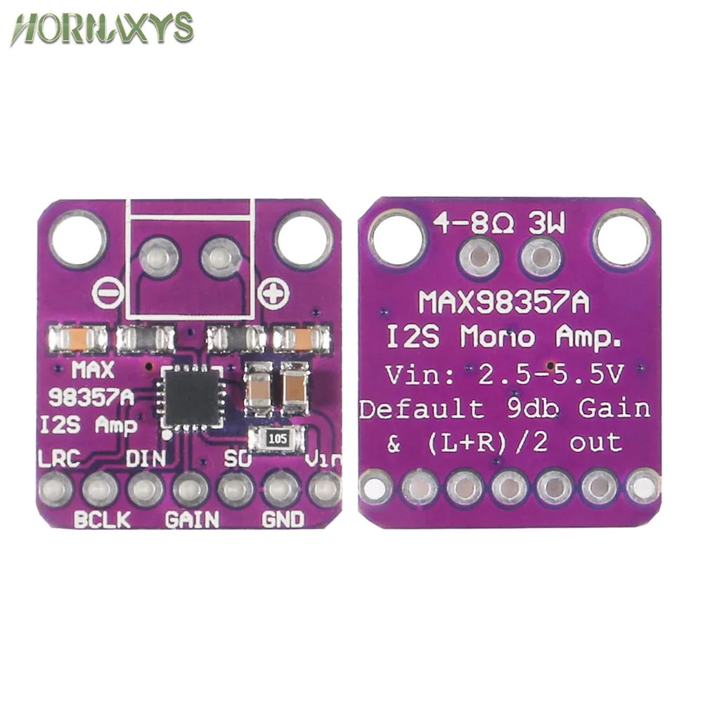 10/1pcs MAX98357 I2S 3W Class D Amplifier Breakout Interface Dac Decoder Module Filterless Audio Board For Raspberry Pi Esp32 view 5