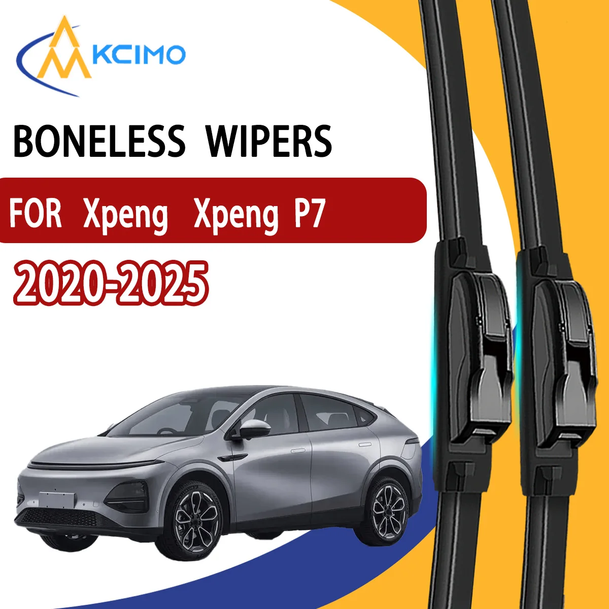 

2Pcs Front Windshield Wiper Blades For Xpeng P7 2020-2025 Windscreen Window Car Accessories