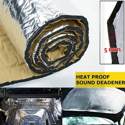 1 Roll Noise Insulation For Cars Car Sound Proofing Deadening 100x40cm Vehicle Insulation Closed Cell Foam 5mm Thermal Decapper