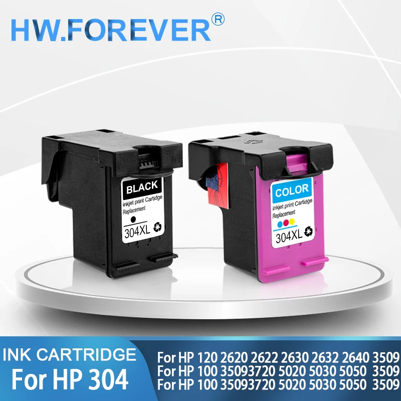 

Картридж для принтера HP 304 304XL, совместимый с HP AMP 100 120 2620 2622 2630 2632 3720 3730 5020