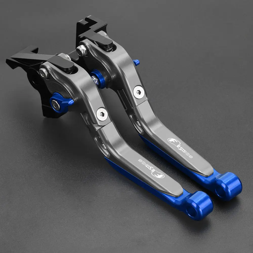 Motorcycle Adjustable For BMW F650CS SCARVER 2003-2004 Extendable Brake Clutch Levers Handlebar grips F650 CS Scarver 2003 2004