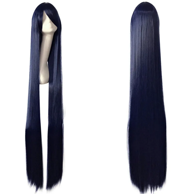 Cosplay Wig, Ancient Costume, Men and Women, Long Straight Hair, Anime, Colored Hair Synthetic Fiber Wig