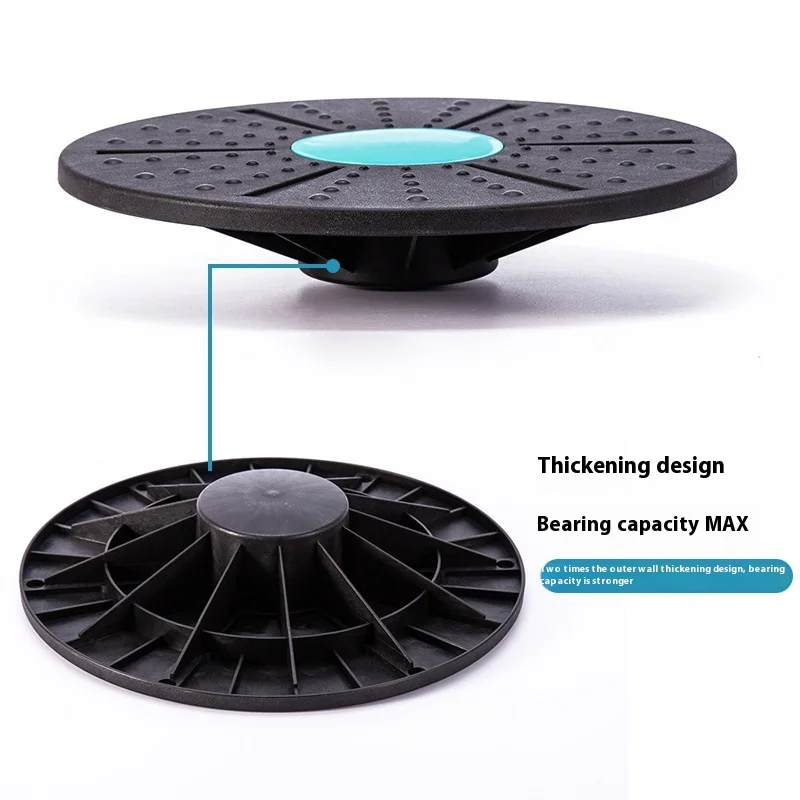 Manufacturer Wobble Board Sensory Rehabilitation Training Fitness Exercise Equipment Balance Pedal & Rubber Yoga Board