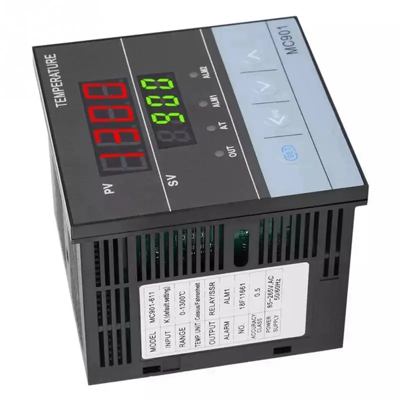 5X SINOTIMER MC901 Digital Waterproof PID Temperature Controller K Type PT100 Sensor Input Relay SSR Output