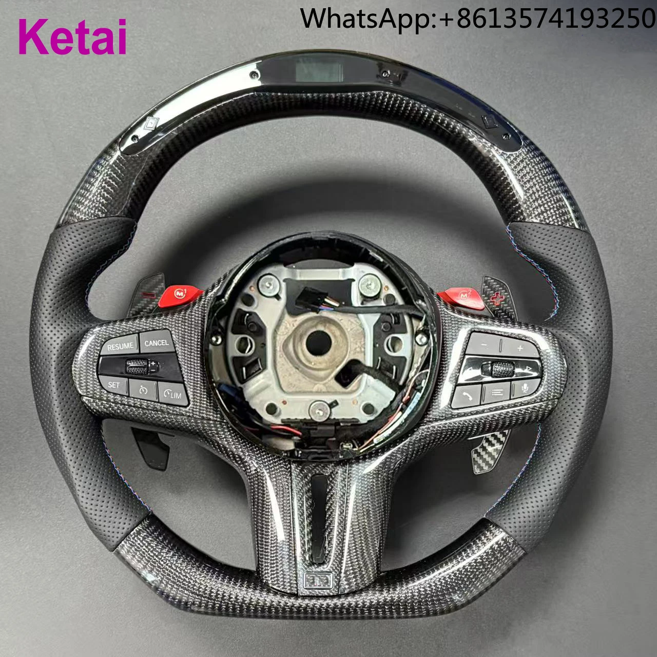 

Wholesale applicable to carbon fiber LED sports version G20 G30 Lci 330i M340i with OBD steering wheel