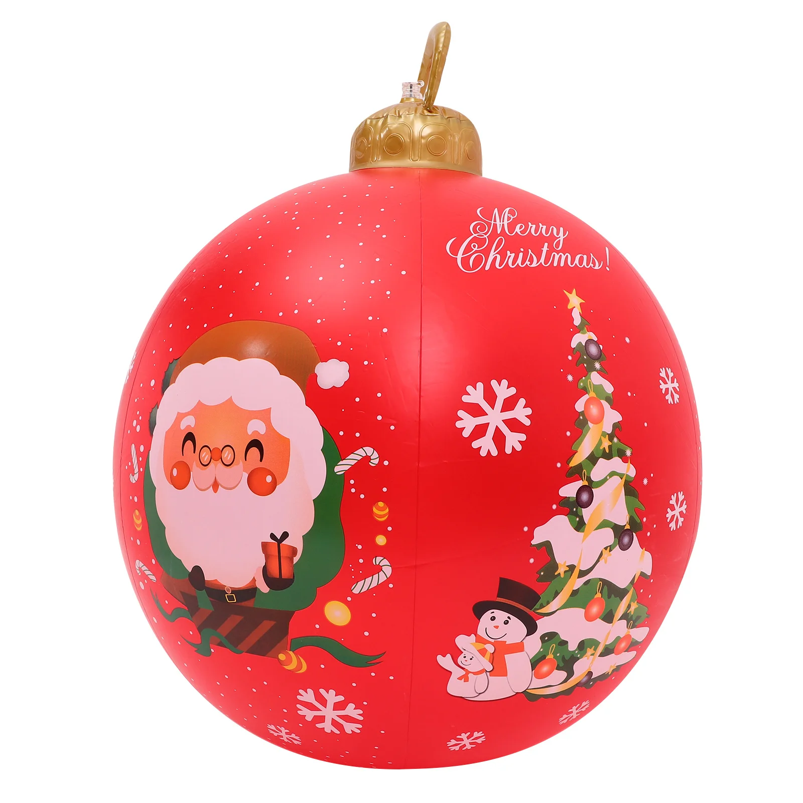 

Oversized Inflatable Christmas Ball for Outdoor Yard Garden Decoration Modern Farmhouse Holiday Theme Christmas Large Ball