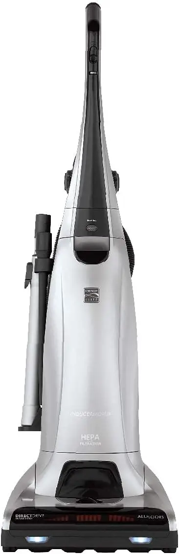 Floor Care Elite Upright Bagged Vacuum, 26 pounds, Silver