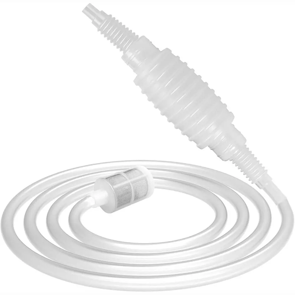 New Food Grade Plastic Wine Siphon Tube Clear 1.6/2/2.5Meters Siphon Hose Reusable Wine Beer Making Tool