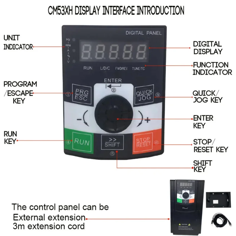 高出力VFD周波数変換器,三相モーター,CNCスピンドルモーター,速度コントローラー,30kw,37kw,380v,50hz,60hz