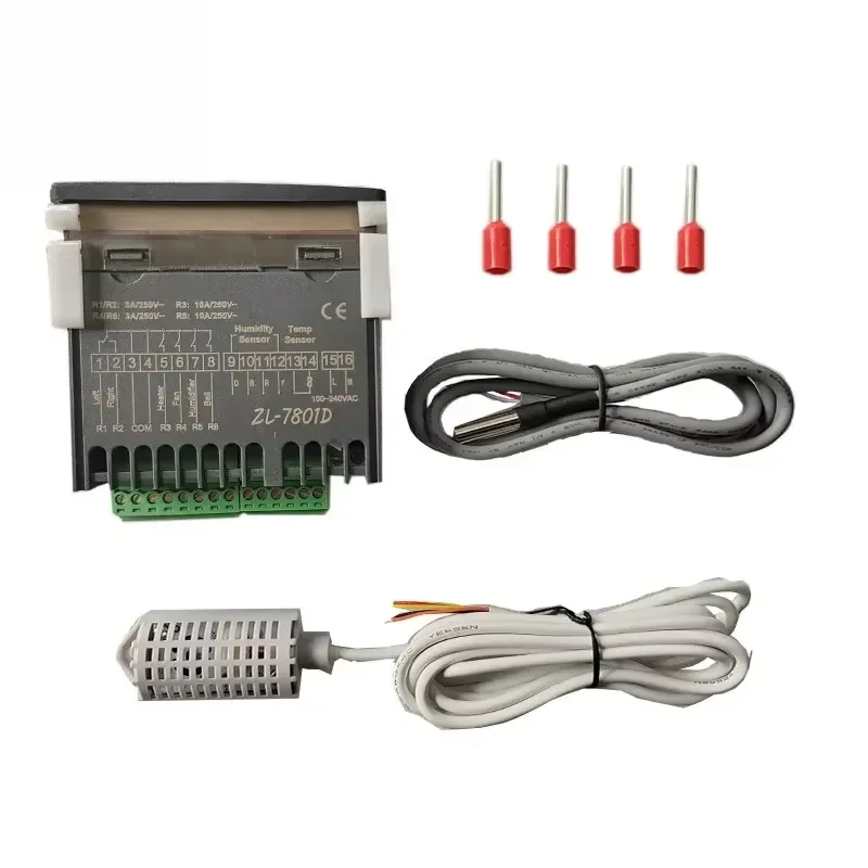 for ZL-7801D for Xm18 Digital Egg Incubator Controller with Hygrostat Thermostat Precise Temperature and Humidity Regulation